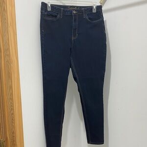 Dark Navy Skinny Stretch Jeans - Cappelli